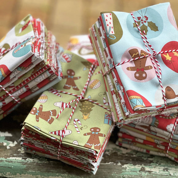 Count Down to Christmas Fat Quarter Bundle (30% OFF LISTED PRICE)